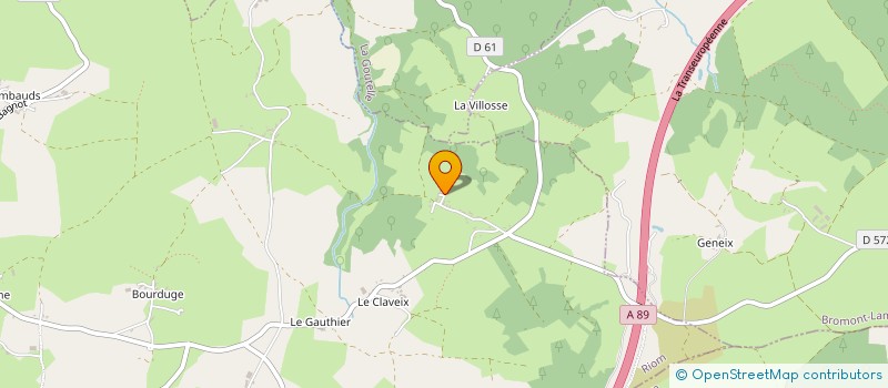 localisation de l'entreprise MADAME MURIEL DUGUET à CISTERNES-LA-FORET