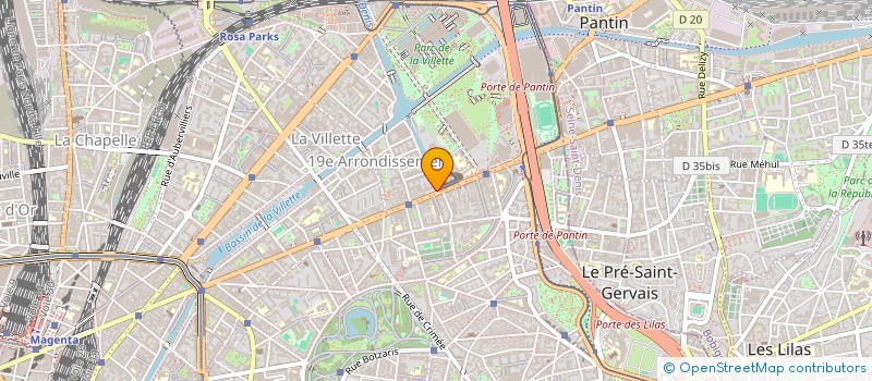 localisation de l'entreprise MADAME MURIEL DUMOULIN  PARIS