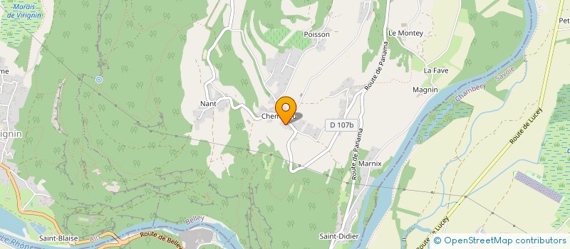 localisation de l'entreprise MADAME MURIEL DUPERRON  PARVES ET NATTAGES