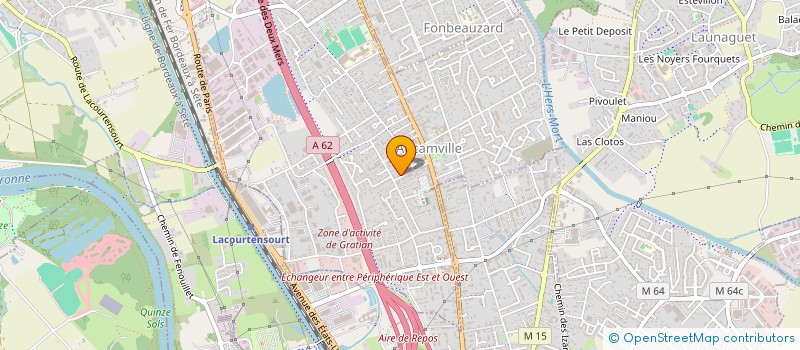 localisation de l'entreprise MADAME MURIEL FRIGOUL  BALMA