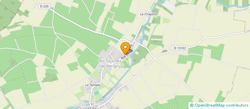 localisation de l'entreprise MADAME MURIEL GACON  LES TOUCHES-DE-PERIGNY