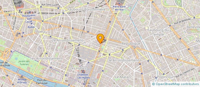 localisation de l'entreprise MADAME MURIEL GADAIX  PARIS