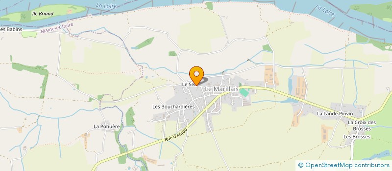 localisation de l'entreprise MADAME MURIEL GARNIER à MAUGES-SUR-LOIRE
