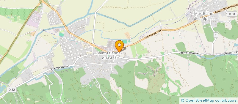 localisation de l'entreprise MADAME MURIEL GASPERI  SAINT-ETIENNE-DU-GRES