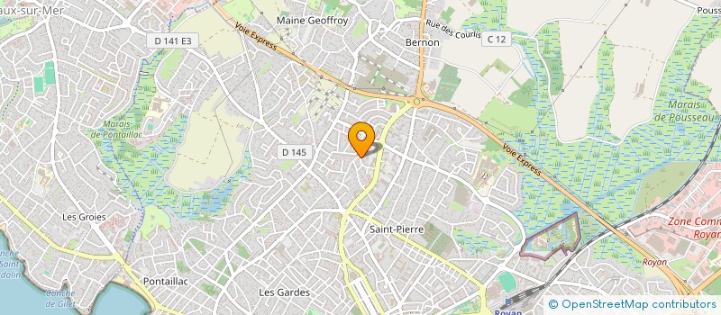 localisation de l'entreprise MADAME MURIEL GATI  ROYAN