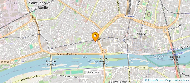 localisation de l'entreprise MADAME MURIEL GENTY à ORLEANS
