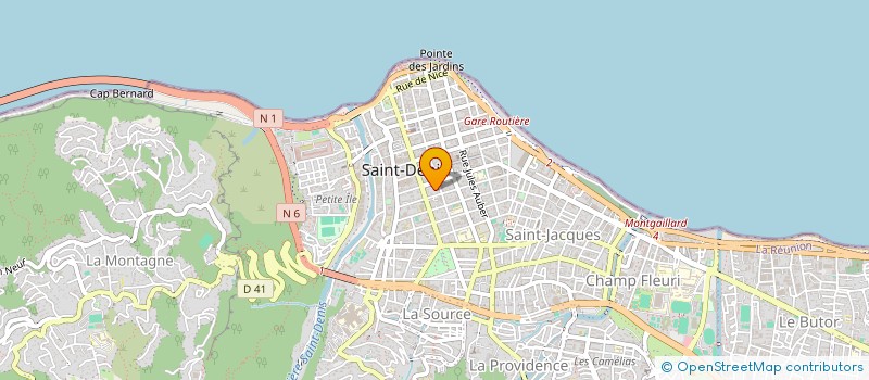 localisation de l'entreprise MADAME MURIEL GHAOUTI à SAINT-DENIS