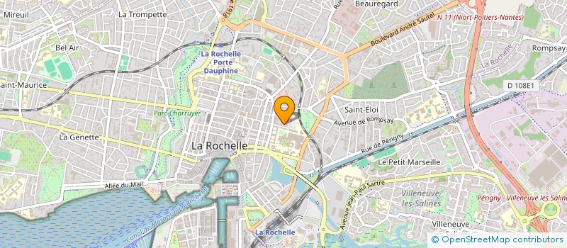 localisation de l'entreprise MADAME MURIEL GOBET  LA ROCHELLE