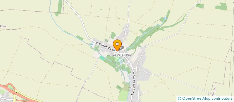localisation de l'entreprise MADAME MURIEL GODEFROY  LAVERSINES