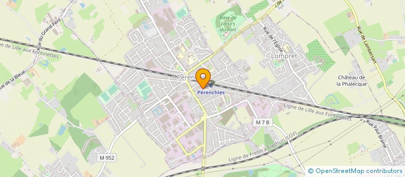 localisation de l'entreprise MADAME MURIEL GOUCHAULT  PERENCHIES