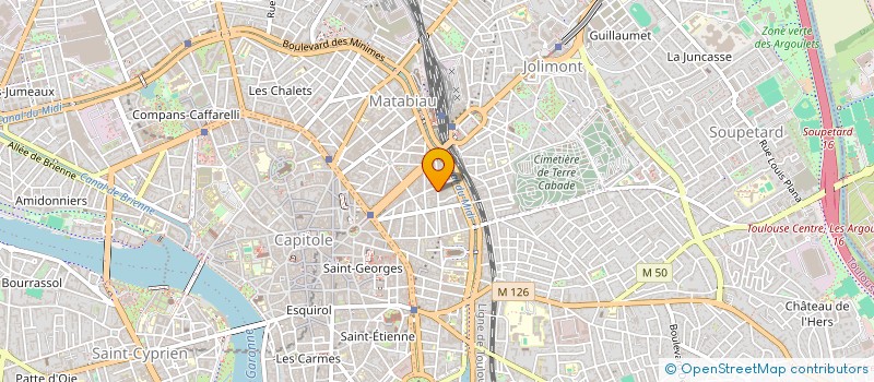 localisation de l'entreprise MADAME MURIEL GRANIER à TOULOUSE