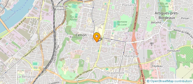 localisation de l'entreprise MADAME MURIEL GUERIN  IZON