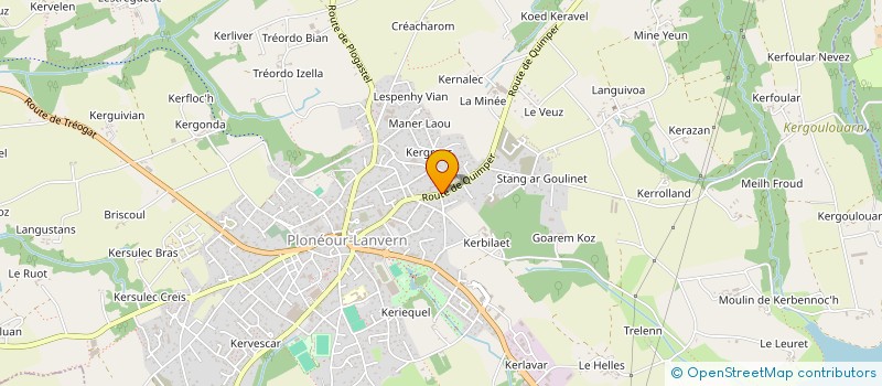 localisation de l'entreprise MADAME MURIEL GUICHAOUA  PLONEOUR-LANVERN