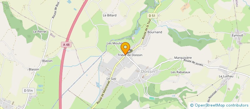 localisation de l'entreprise MADAME MURIEL GUIGARD à DOISSIN