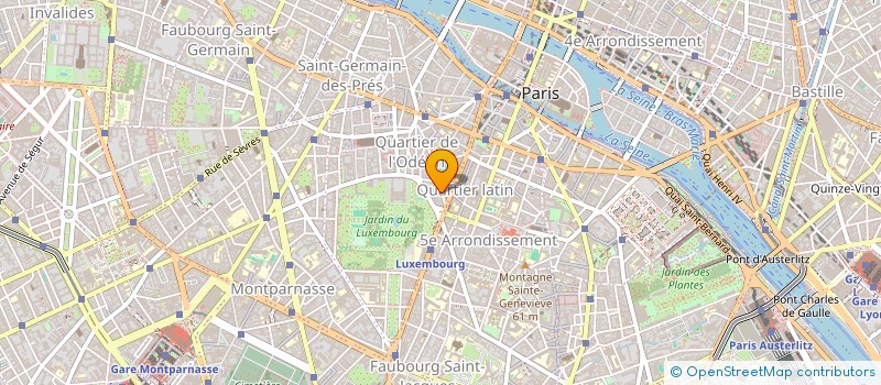 localisation de l'entreprise MADAME MURIEL GUILLAUME  PARIS