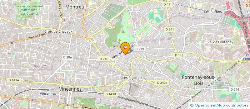 localisation de l'entreprise MADAME MURIEL HABIB à FONTENAY-SOUS-BOIS
