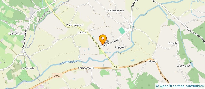 localisation de l'entreprise MADAME MURIEL HAIRY  LAFRANCAISE