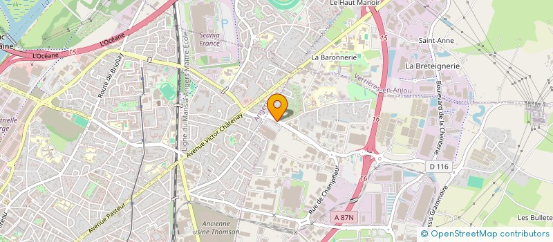 localisation de l'entreprise MADAME MURIEL HALOPE  SAINT-BARTHELEMY-D'ANJOU