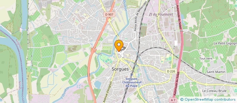 localisation de l'entreprise MADAME MURIEL HOAREAU  CHATEAURENARD