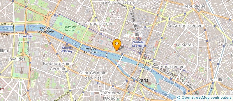 localisation de l'entreprise MADAME MURIEL HOURI à PARIS