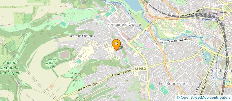 localisation de l'entreprise MADAME MURIEL HUGONNOT  DIJON