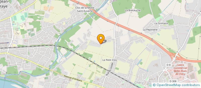 localisation de l'entreprise MADAME MURIEL HURAULT à CHECY