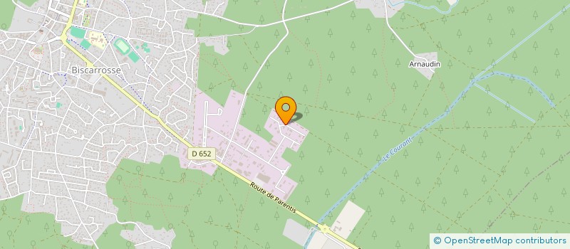 localisation de l'entreprise MADAME MURIEL ICKOWICZ  BISCARROSSE