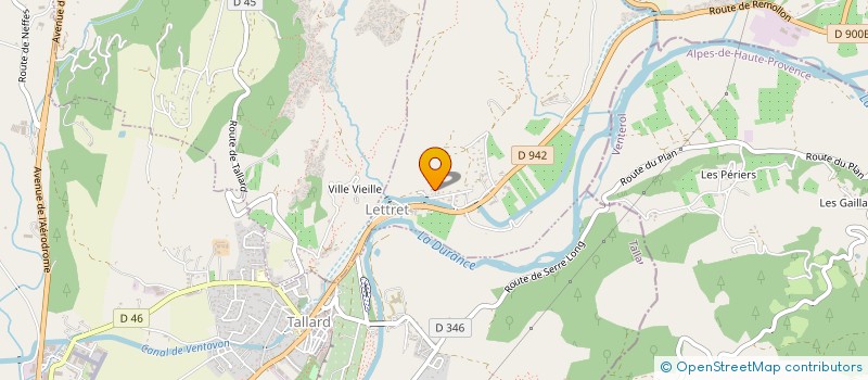 localisation de l'entreprise MADAME MURIEL ISNARD  TALLARD