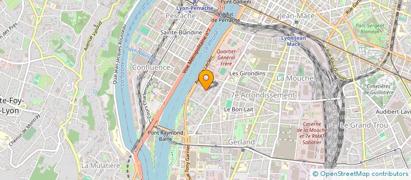 localisation de l'entreprise MADAME MURIEL IZAL  LYON