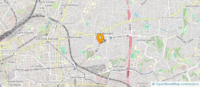 localisation de l'entreprise MADAME MURIEL JACOBI à MARSEILLE