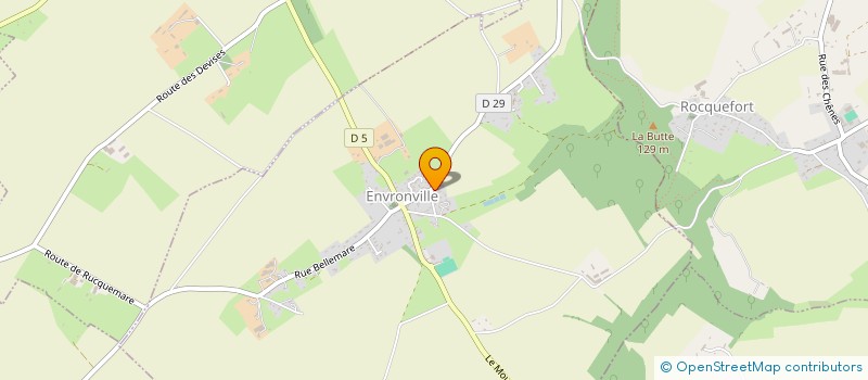 localisation de l'entreprise MADAME MURIEL JACQUES  ENVRONVILLE