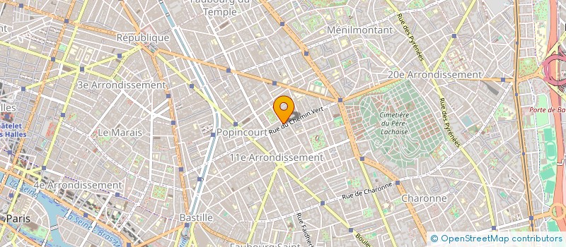 localisation de l'entreprise MADAME MURIEL JAOUEN  PARIS