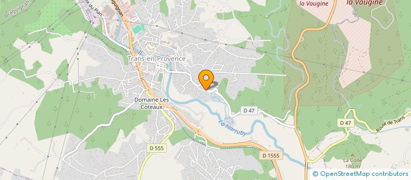 localisation de l'entreprise MADAME MURIEL JOUAN à TRANS-EN-PROVENCE
