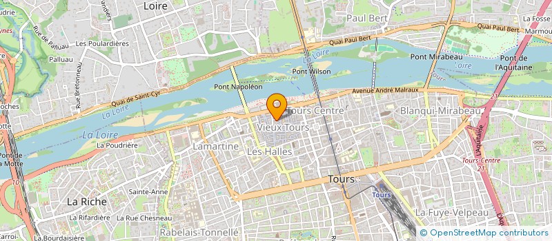 localisation de l'entreprise MADAME MURIEL JOURNET  TOURS