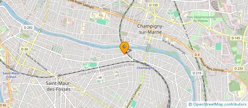 localisation de l'entreprise MADAME MURIEL JOUSSET à SAINT-MAUR-DES-FOSSES