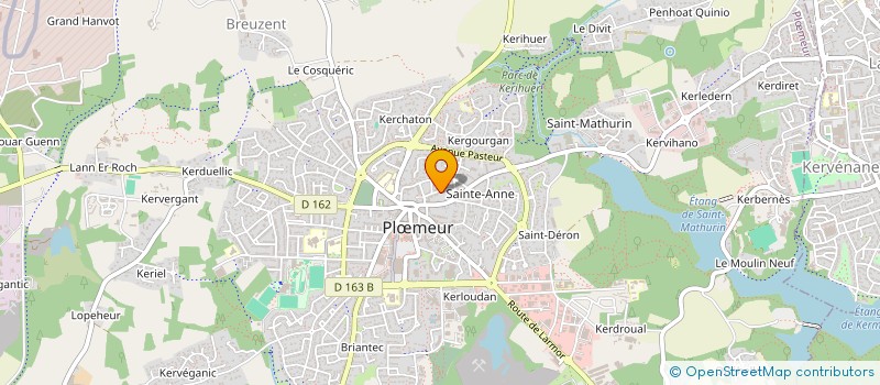 localisation de l'entreprise MADAME MURIEL JUGUET  PLOEMEUR