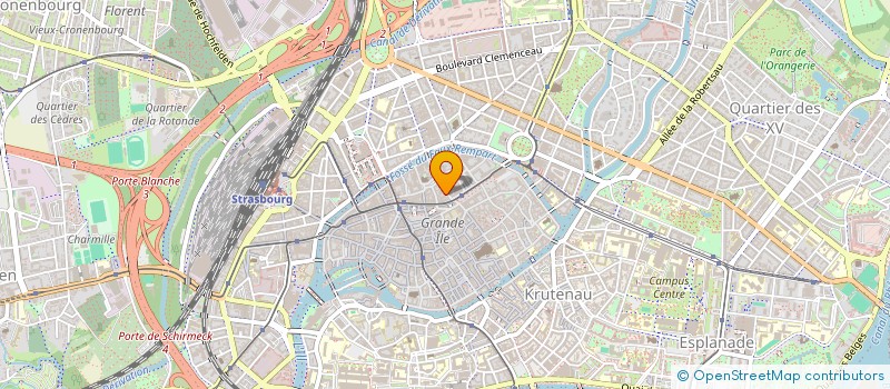 localisation de l'entreprise MADAME MURIEL KEPPI  STRASBOURG