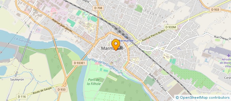 localisation de l'entreprise MADAME MURIEL KOLB à MARMANDE