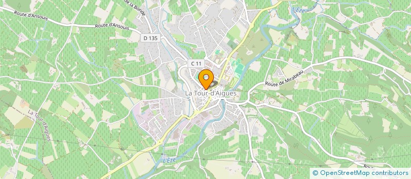 localisation de l'entreprise MADAME MURIEL LACAZE  LA TOUR-D'AIGUES