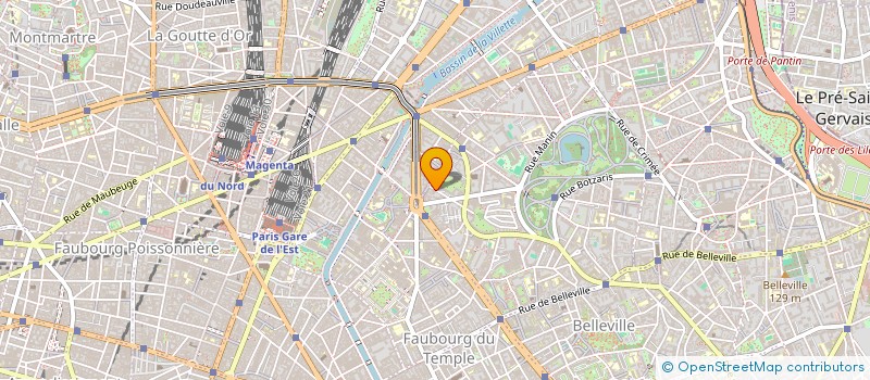 localisation de l'entreprise MADAME MURIEL LACROIX  PARIS