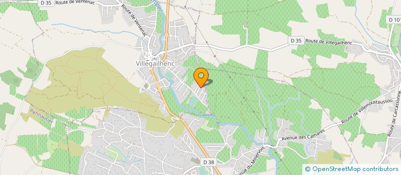 localisation de l'entreprise MADAME MURIEL LAFFONT  MALVES-EN-MINERVOIS