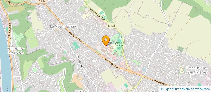 localisation de l'entreprise MADAME MURIEL LANCESSEUR  LE MESNIL-ESNARD