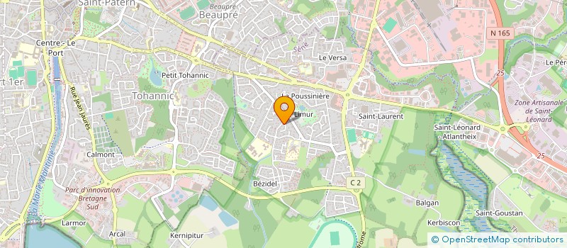 localisation de l'entreprise MADAME MURIEL LANDAIS à SENE