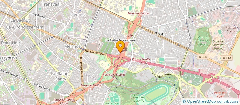 localisation de l'entreprise MADAME MURIEL LANDEMARRE  BRON