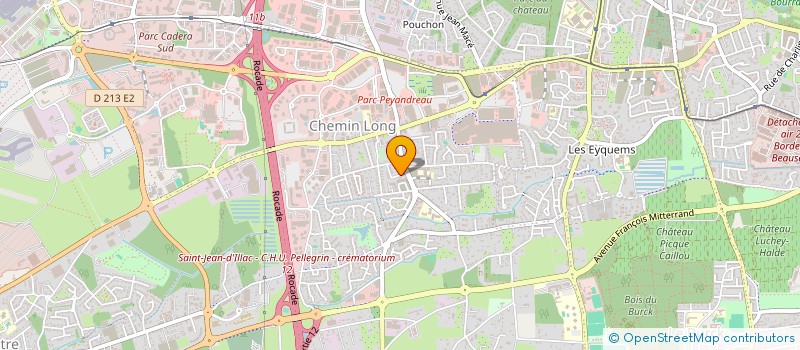 localisation de l'entreprise MADAME MURIEL LAPORTE  MERIGNAC