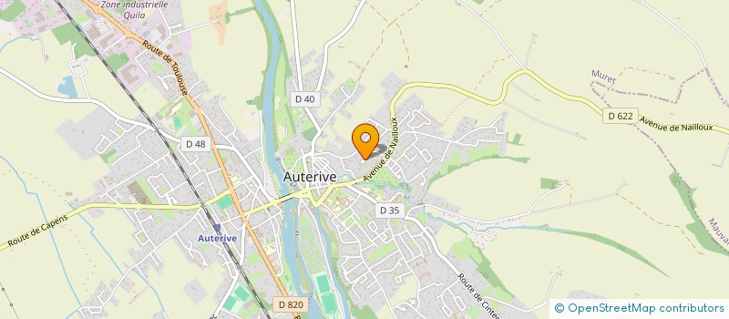 localisation de l'entreprise MADAME MURIEL LARDENNOIS  AUTERIVE