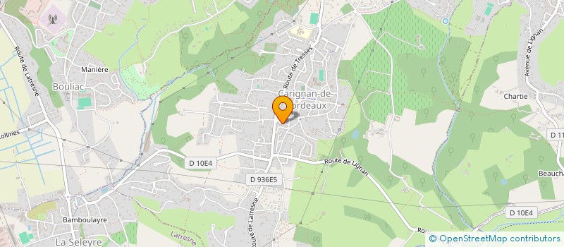 localisation de l'entreprise MADAME MURIEL LARREGAIN  CARIGNAN-DE-BORDEAUX