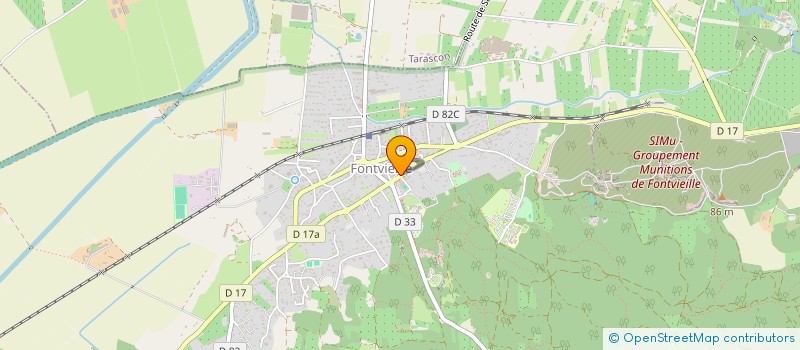 localisation de l'entreprise MADAME MURIEL LAVIE  FONTVIEILLE