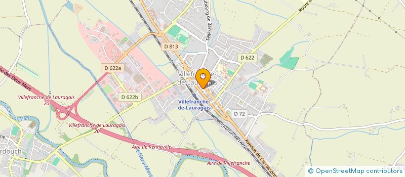 localisation de l'entreprise MADAME MURIEL LE FUR  VILLEFRANCHE-DE-LAURAGAIS