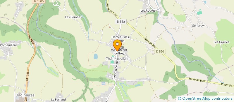 localisation de l'entreprise MADAME MURIEL LE QUER  CHATEAUVILAIN